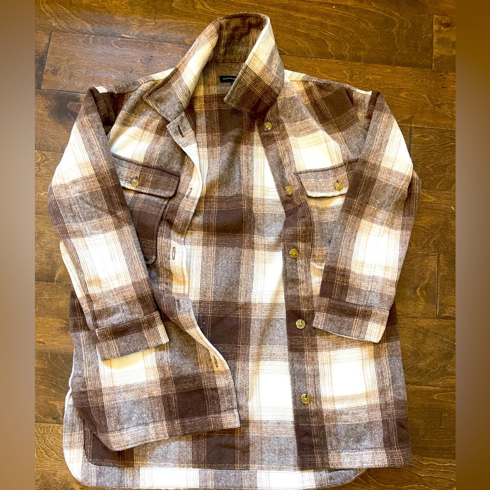 Banana Republic Oversized Shirt Jacket